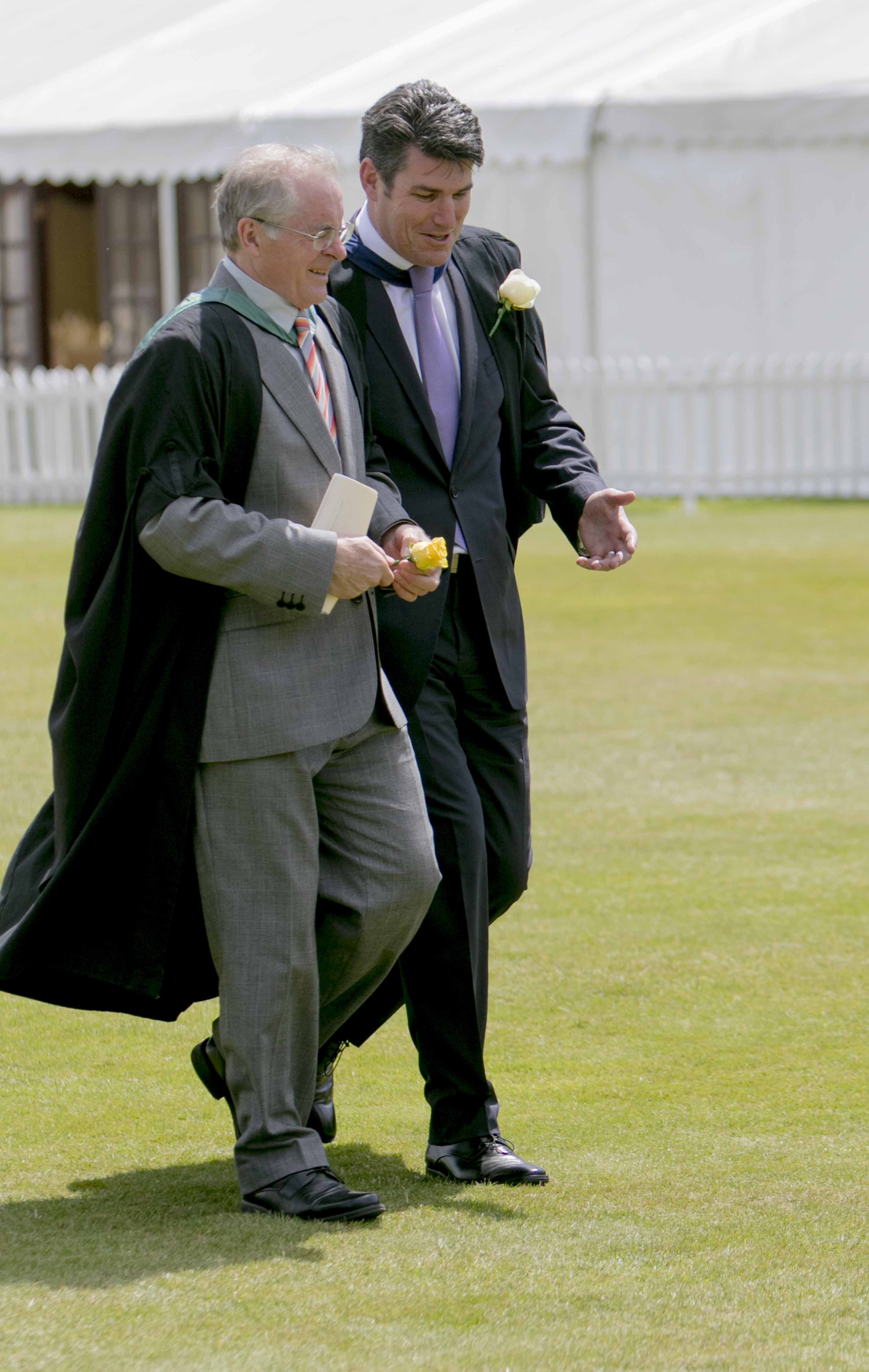 Commemoration Day 2015: Mr Clague and Mr Bowen